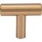 Designperfect 1-9/16 Overall Length Cabinet T-Knob, Champagne Bronze/Gold DPA-T14KCBZ - alternate 1