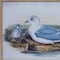 Homeroots 13" X 17" Natural And Blue Bird Solid Wood Framed Art 516382 - alternate 3