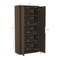 Manhattan Comfort Rivington 38in Bookcase Cabinet in Walnut BC004-BR - alternate 6