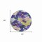 Homeroots 8' Purple And Lavender Round Floral Washable Indoor Outdoor Area Rug 611086 - alternate 6