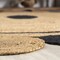 Jonathan Y Aurora Two-Tone Jute Hippy Circle Medallion Black/Natural 6 ft Round Area Rug RNF109A-6R - alternate 5