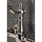 Kingston Brass Two-Handle Wall Mount Bridge Kitchen Faucet, Polished Nickel KS2446PL - alternate 4