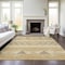 Homeroots 10' X 14' Gold Taupe And Beige Southwestern Washable Indoor Outdoor Area Rug 613908 - alternate 5