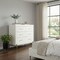 Homeroots 38" Ivory Solid Wood Three Drawer Dresser 489226 - alternate 3