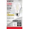 Satco 60W Equivalent Warm White A19 Medium Dimmable Traditional LED Light Bulb S12414 - alternate 1