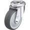 Blickle Kingpin Swivel Caster, PU, 4", 330 lb. LER-PATH 100KF - alternate 1