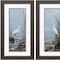 Homeroots Set of Two Island Egret Brown Framed Art, 2PK 365381 - alternate 3