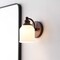 Jonathan Y Lydia 5.13" 1-Light Farmhouse Cottage Metal LED Vanity Light w/Frosted Glass Shade, Oil Rubbed Bronze JYL7549B - alternate 8