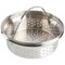 Spice By Tia Mowry Savory Saffron 5 Quart Nonstick Aluminum Dutch Oven with Lid and Steamer in Gray 96278.03RR - alternate 5
