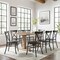 Crosley Joanna 9-Piece Dining Table Set For 8 W/Camille Chairs KF20009RB-MB - alternate 10