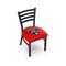 Holland Bar Stool Co BlackLogo Chair, VinylSeat L00418FlaPan - alternate 1