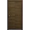 Sartodoors Sliding Closet Bi-fold Doors 36 x 80 inches, Ego 5000 Marble Oak, Sturdy Tracks Moldings Trims Har EGO5000BF-DMR-36x80 (2* 18x80) - alternate 1