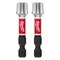 Milwaukee Tool Driver Bit, 2" L, 1/4" Shank Size 48-32-6004 - alternate 1
