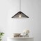 Jonathan Y Connie 20.25" 1-Light Farmhouse Coastal Rattan 180" Cord Plug-In or Hardwired LED Pendant, Black JYL1407B - alternate 10