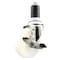 Service Caster 4 Inch 316SS Nylon Wheel Swivel 1-1/2 Inch Expanding Stem Caster with Brake SCC SCC-SS316EX20S414-NYS-TLB-112 - alternate 1