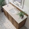James Martin Vanities Bristol 60" Single Vanity, Saddle Brown, w/ 3 CM Siberian Silestone Top w/FreePower Wireless Charger 157-V60S-SBR-FSFR - alternate 7