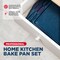 Bakkenamster BAKKEN Kitchen Baking Pan Set, Oven Safe Tray, Up To 450 Deg F, 3PK BKBSBLUE3 - alternate 6