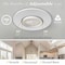 Nuwatt 4 Inch Adjustable Can Lights, Gimbal Retrofit Recessed Lighting, 5CCT 2700K-5000K, 750LM, 6PK NW-GMB-C4-10W-5CCT-WH-6P - alternate 6