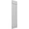 Ekena Millwork True Fit PVC Three Board Spaced Board-n-Batten Shutters, Hailstorm Gray, 17 1/8W x 28H, PR TFP101SBF17X028ST - alternate 10