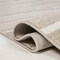 Jonathan Y Anders High-Low MidCentury Modern Arch Stripe Two-Tone Beige/Cream 4 ft. x 6 ft. Area Rug SCN107C-4 - alternate 7