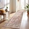 World Rug Gallery Vintage Boho Medallion Machine Washable Non Slip Runner Rug 2 ft 6 in x 10 ft Multi 6025MULTI2X10 - alternate 1
