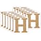 Plaid MDF Letter, H, 5 Inch, 12PK 63561 - alternate 1