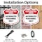 Signmission Restricted Area Shield Sign Authorized P, 6 Inch X 6 Inch, Plastic Sign SHI-P-6-456 - alternate 4