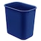Acrimet Wastebasket, Deskside Bin, 6.75 Gallon/ 27 Quart/ 24 Liter (Plastic) (Blue Color), 4PK 577.4 - alternate 6