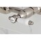 Kingston Brass Two-Handle Wall Mount Bridge Kitchen Faucet, Brushed Nickel KS2448BPL - alternate 5