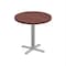 Correll Round Cafe Table, 30 in W, 30 in L, 29 in H, Particleboard Top, Mahogany SXT30R-20-98-20 - alternate 1