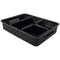 Thinkspace Plastic Weave Bin, Black, 5PK 37530 - alternate 1