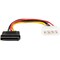 Rocstor 6IN 4 PIN MOLEX TO LEFT ANGLE Y10C214-B1 - alternate 8