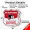 Signmission No Trespassing Shield Sign All Activitie, 18 inch X 18 inch, Plastic Sign, 2PK SHI-P-2PACK-18-421 - alternate 4