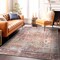 World Rug Gallery Transitional Distressed Machine Washable Non Slip Area Rug 4 ft x 6 ft Multi 6030MULTI4X6 - alternate 1