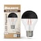 Bulbrite LED Filament, 5 Watt Dimmable A19 Light Bulb, Half Black Finish, E26 Base, 2700K, 400 Lumens, 4PK 862061 - alternate 7