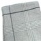 Homeroots 50" X 67" Light Gray And White Cotton Blend Woven Plaid Throw Blanket with Fringe 633070 - alternate 5