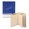 Medical Arts Press HD End Tab Classification Folders, Straight Tab, Exp 3", 2 Divider, 6 Fastener, Letter, Manila, 75PK 35483B - alternate 1