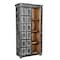 Homeroots 72in Dark Gray Solid Wood Pantry Or Storage Closet 489031 - alternate 4
