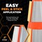 Xpose Safety 6in & 4in Reflective Collar for 28 Inch Traffic Cone RC28-64-X-S - alternate 3