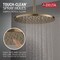 Delta Universal Showering Components Single-Setting Metal Raincan Shower Head 52158-CZ-PR - alternate 4
