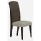 Homeroots Seven Piece Gray Solid Wood Dining Set with Six Chairs 366370 - alternate 5