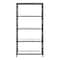 Homeroots 66" Black Metal and Glass Five Tier Etagere Bookcase 527598 - alternate 5