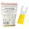 Kable Kontrol Fork Terminal, #8 Stud Size, 10 AWG, Yellow, 100 PK STPVC-1210-8-YL - alternate 1