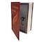 Lucky Line Combination Lock Burgundy Book Safe 62200 - alternate 6