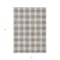 Homeroots 5' X 8' Taupe And Gray Plaid Washable Indoor Outdoor Area Rug 595446 - alternate 6