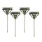 Ames 60 in. Steel Handle Poly Leaf Rake, 20 Dual Tines, 4-Pack 10000-07605 - alternate 1
