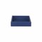 Homeroots 10in Navy Blue Rectangular Wood Handmade Tray 483297 - alternate 5