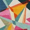 Homeroots 9' X 12' Ivory Orange And Burgundy Geometric Washable Indoor Outdoor Area Rug 616698 - alternate 5