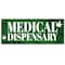 Signmission Medical Dispensary, 48 Inch, Banner B-120-30402 - alternate 1