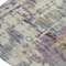 Homeroots 8' Linen Purple And Gold Round Abstract Washable Indoor Outdoor Area Rug 630869 - alternate 5